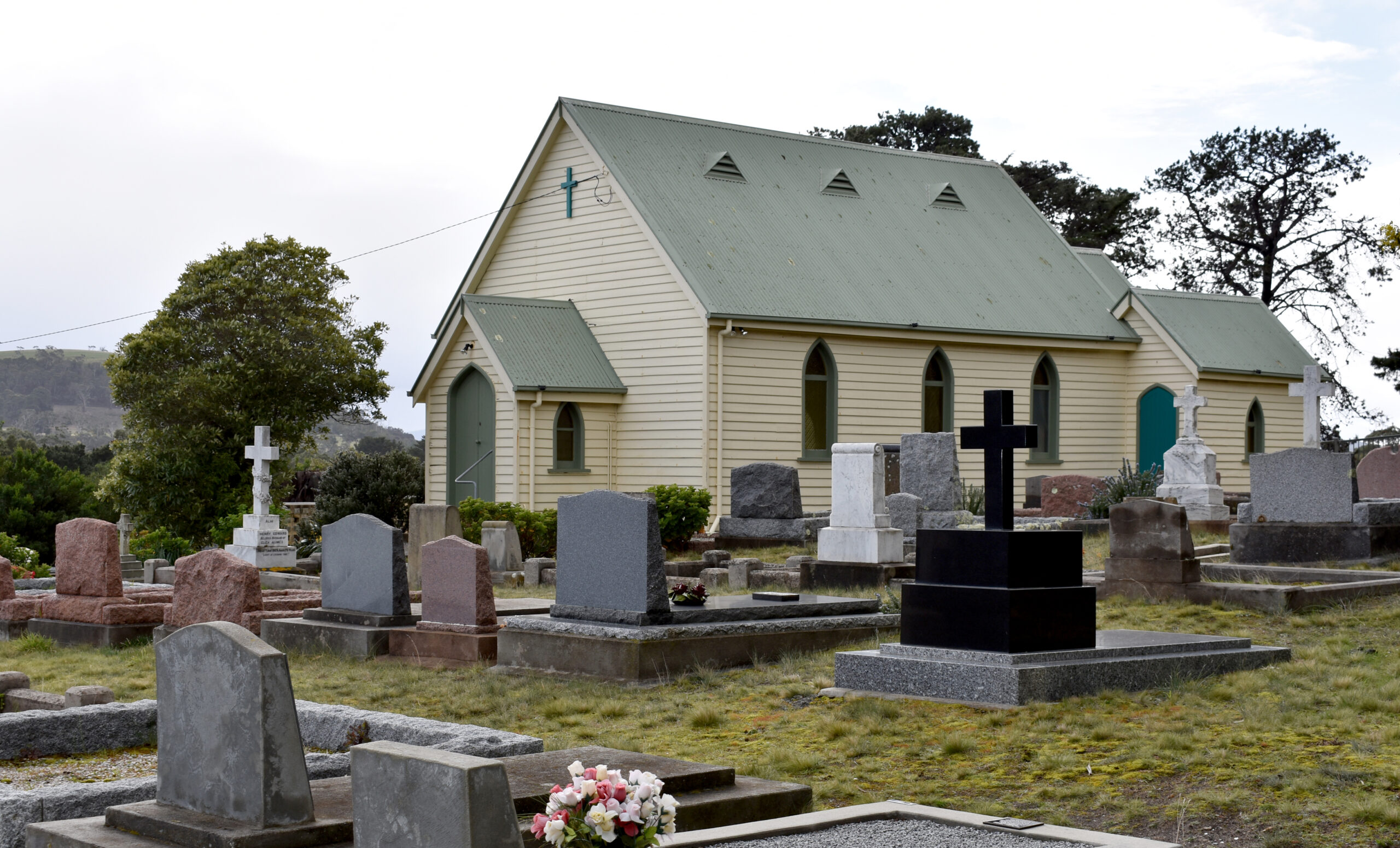 St Barnabas Church & Cemetery, South Arm